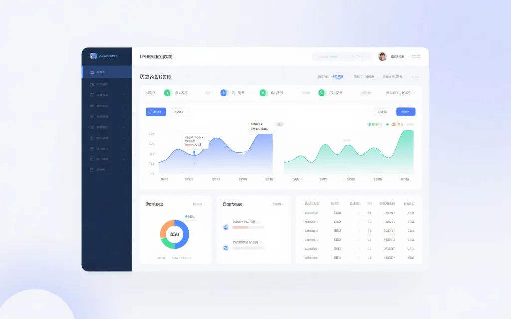 历史数据比对界面设计示意